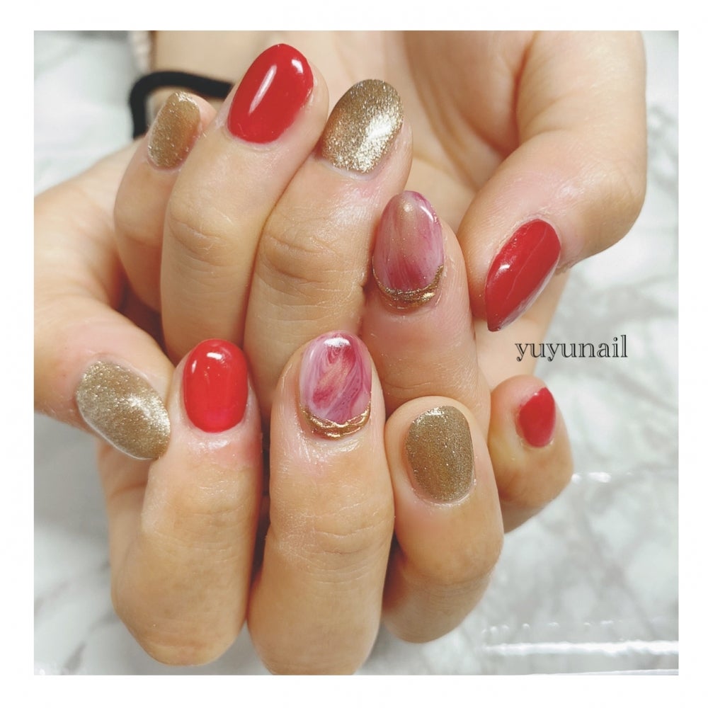 yuyunailの一本アートの写真