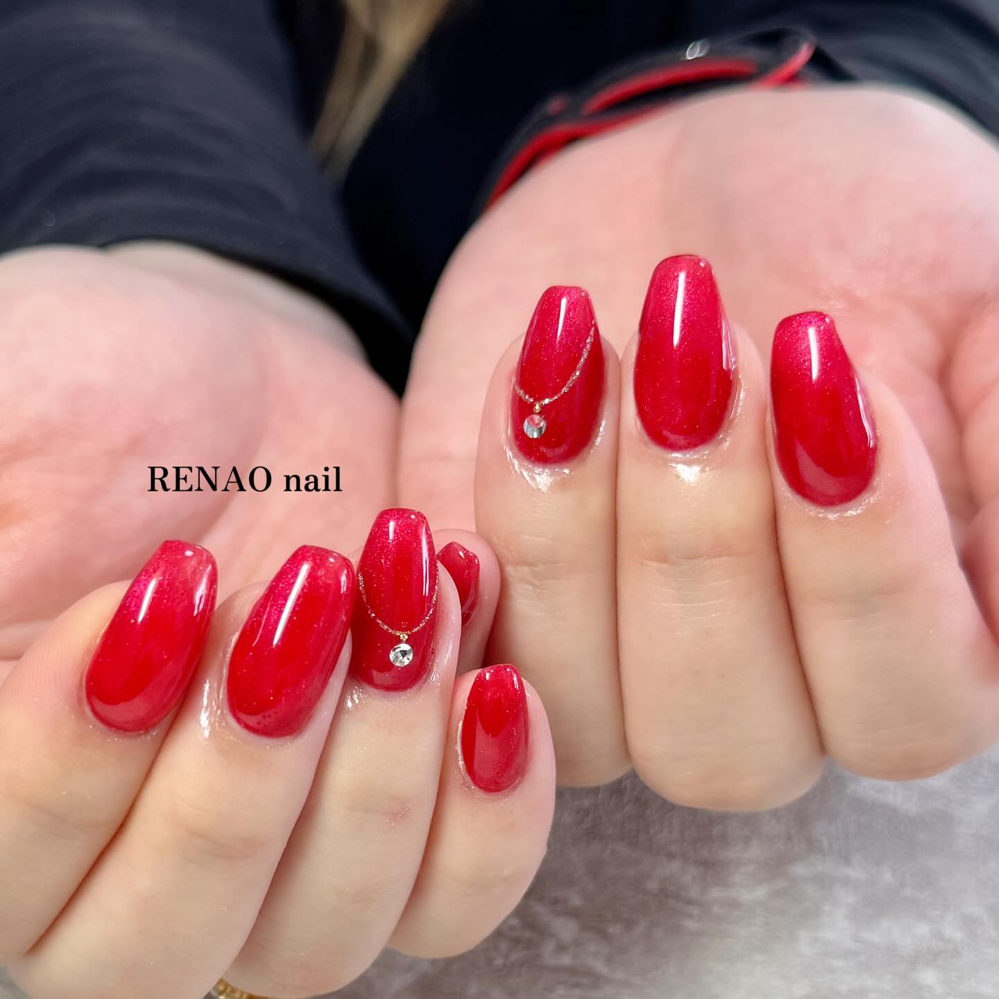 ネイルサロンRENAO（レナオ） 「小田急相模原店」のワンカラーネイルなら、ネイルサロン RENAO（レナオ）「小田急相模原店」《東林間・中央林間・座間エリア対応》の写真