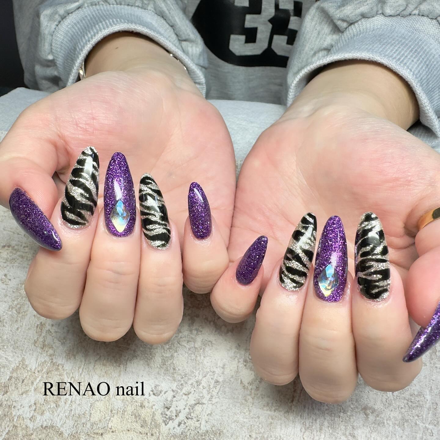 ネイルサロンRENAO（レナオ） 「小田急相模原店」のスカルプネイルなら、ネイルサロン RENAO（レナオ）「小田急相模原店」 《東林間・中央林間・座間エリア対応》の写真