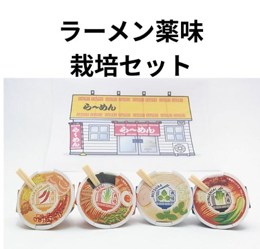Ｕｉｓｉｎ・ＤｅｓｉｇｎＨｏｍｅＣｅｎｔｅｒのこの一杯で育てる。聖新陶芸 ラーメン薬味栽培キット（ミニ鉢・お箸付）ギフトの写真
