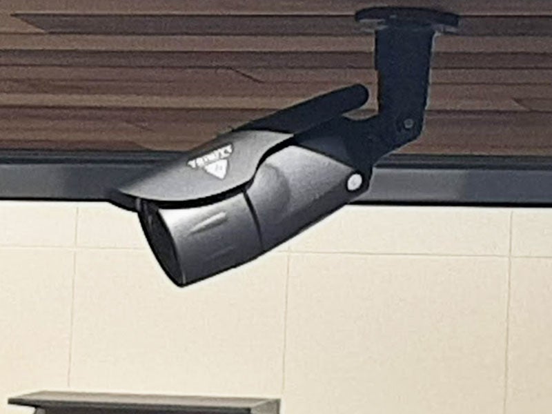 京都烏丸防犯カメラセンターの防犯カメラ設置の写真