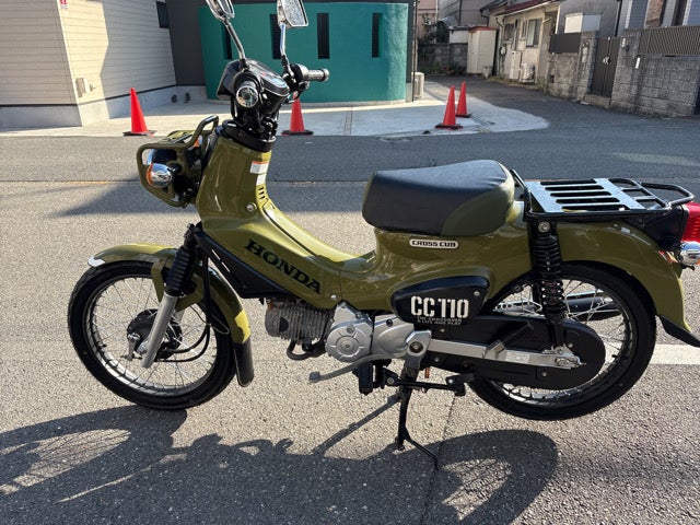 サイクルプラザライフのホンダ　クロスカブ110　JA45型　前後タイヤ・ドライブチェーン新品　走行22455キロ　の写真