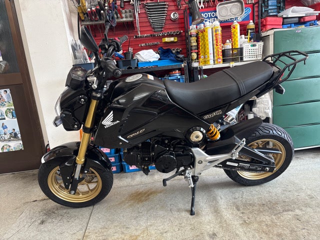 サイクルプラザライフのホンダ　グロム　JC61型　モリワキマフラー他多数装着　走行16766キロ　成約致しましたの写真