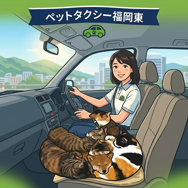 ペットタクシーcocoタク福岡東　_3枚目