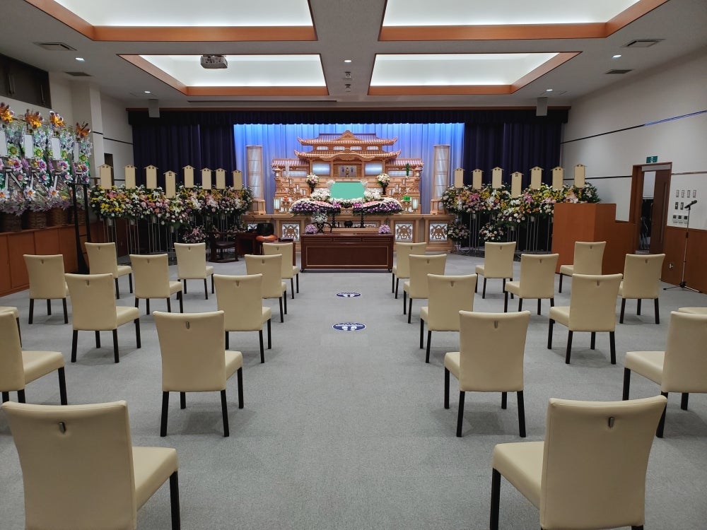 ＪＡしまね メモリアルセンター 葬儀会館【虹のホールますだ】の一般葬プランの写真