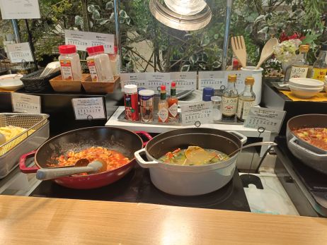 ITALIAN BUFFET and CAFE LA MAREA ラ マレーアのランチビュッフェ５０分の写真
