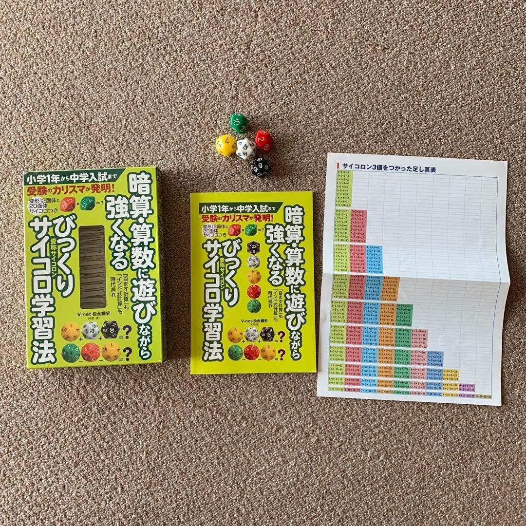 〔数理4〕サイコロ暗算で何が変わるのか  ――数字が「見える」ようになるトレーニングの写真