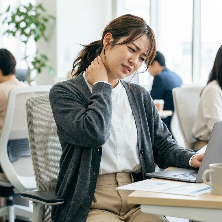 『「首のいちばん下が痛い…」首と背中の境目が痛む3つの隠れた原因』の写真
