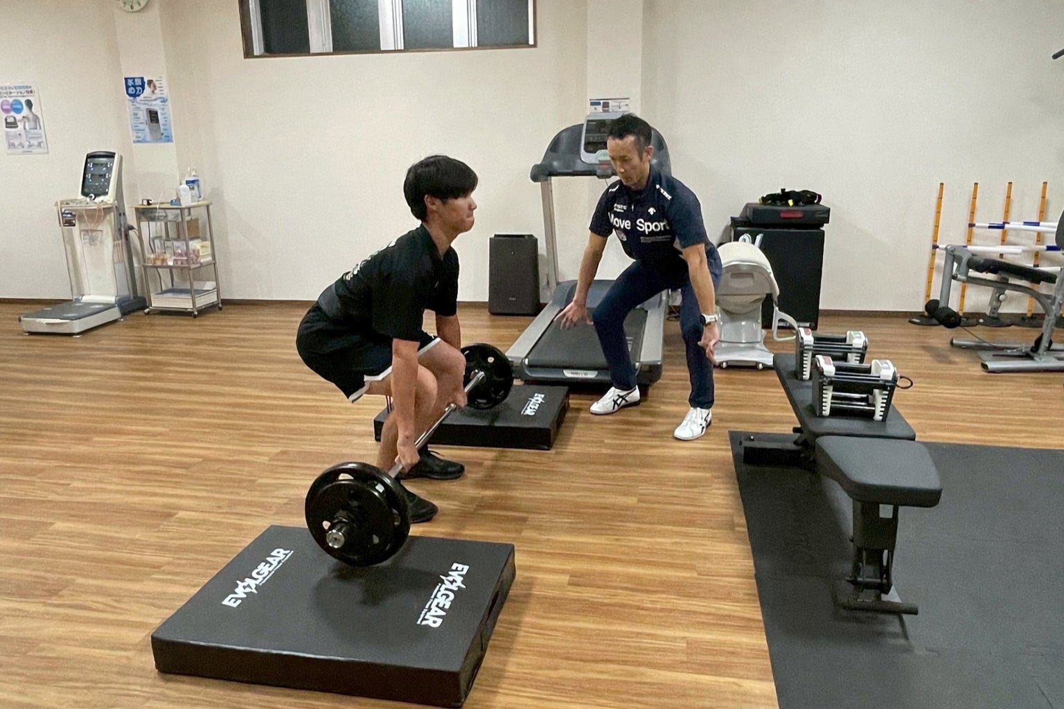 あまの接骨院のパーソナルトレーニングの写真