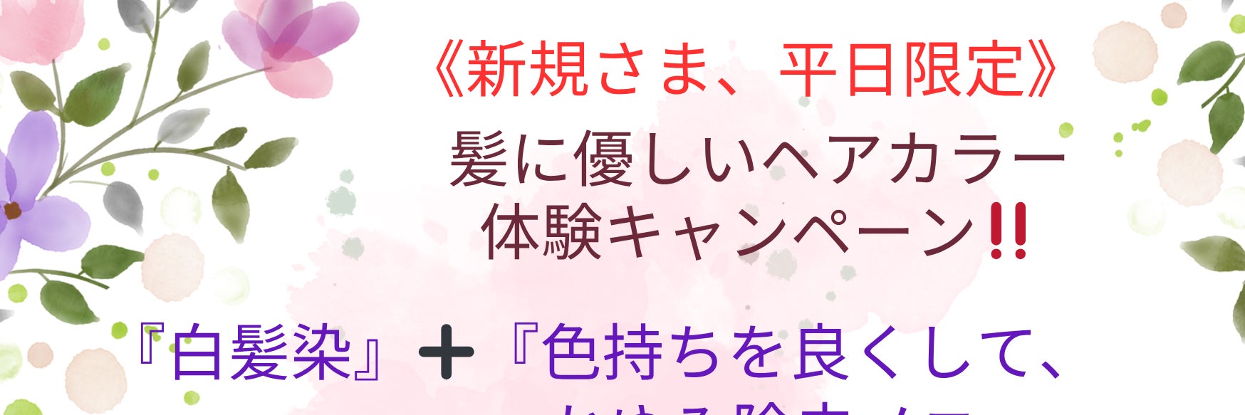 ワンタッチカラー　伊集院ソレイユタウン店