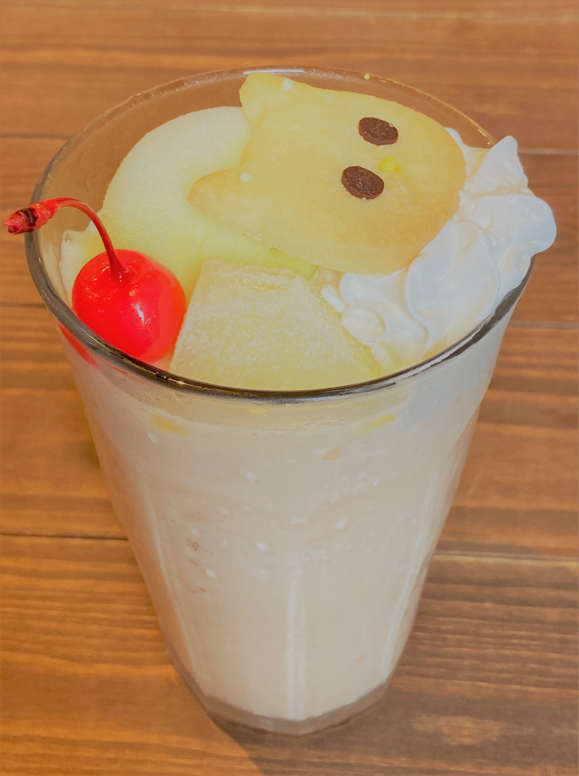 珈琲茶屋　る・くるーんの生マスクメロンフラッペの写真