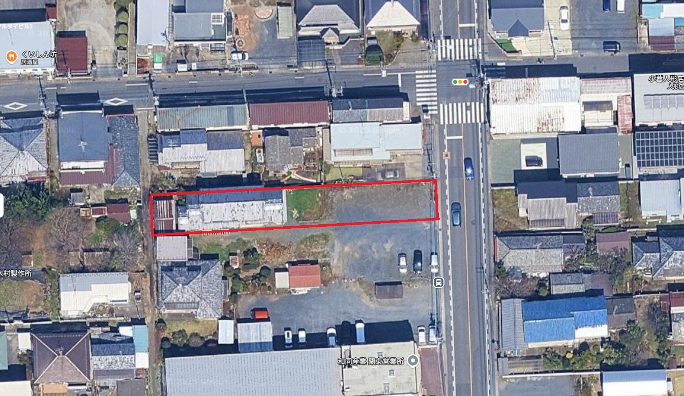 株式会社エーゼットプランニングの佐野市久保町（えびす講通り沿い）１６０坪更地１４００万（解体費込）の写真