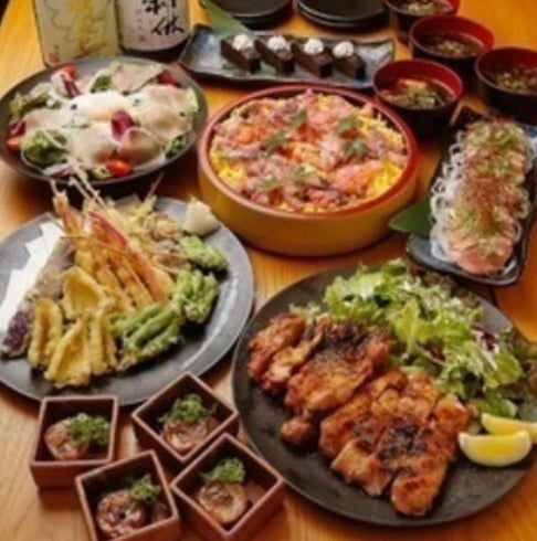 魚屋 めのじ 梅田店の【めのじコース】 全8品♪飲み放題付き3500円！【12月受付不可】の写真