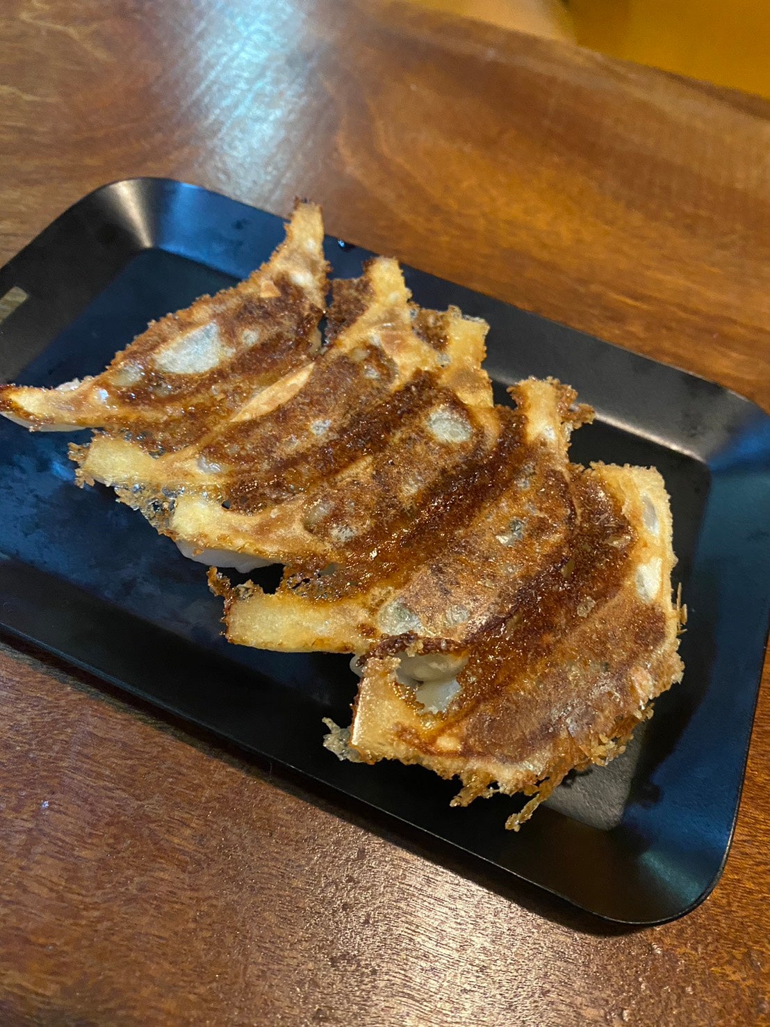 明日晴レルカナの肉餃子5ケの写真