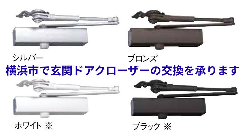 オンリーネスト株式会社の横浜市で戸建て玄関ドアクローザーの交換作業を17,380円～で承ります。の写真