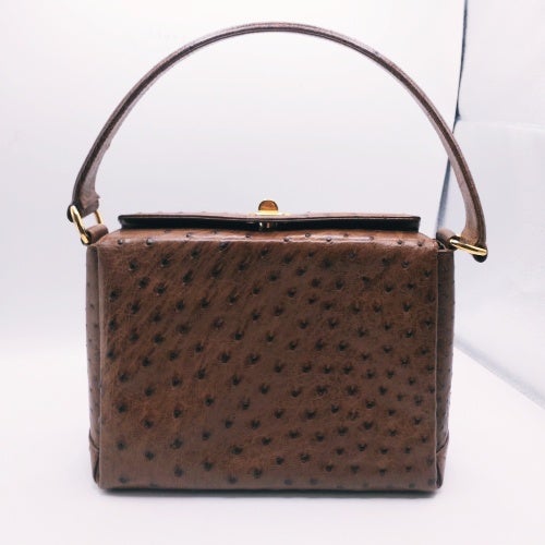 【買取実績】オールドグッチ（GUCCI）オーストリッチ ハンドバッグをお買取り！の写真