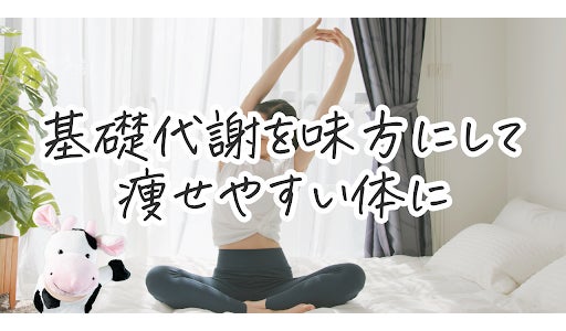基礎代謝を味方に痩せやすい体にの写真