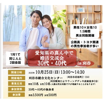 10/25(日) 13:00～14:30 「30代・40代」の写真