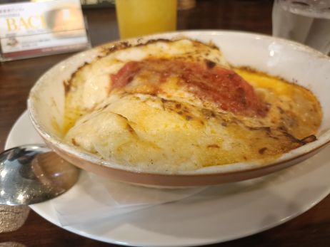 PIZZERIA BACIの限定メニュー　ラザニアの写真