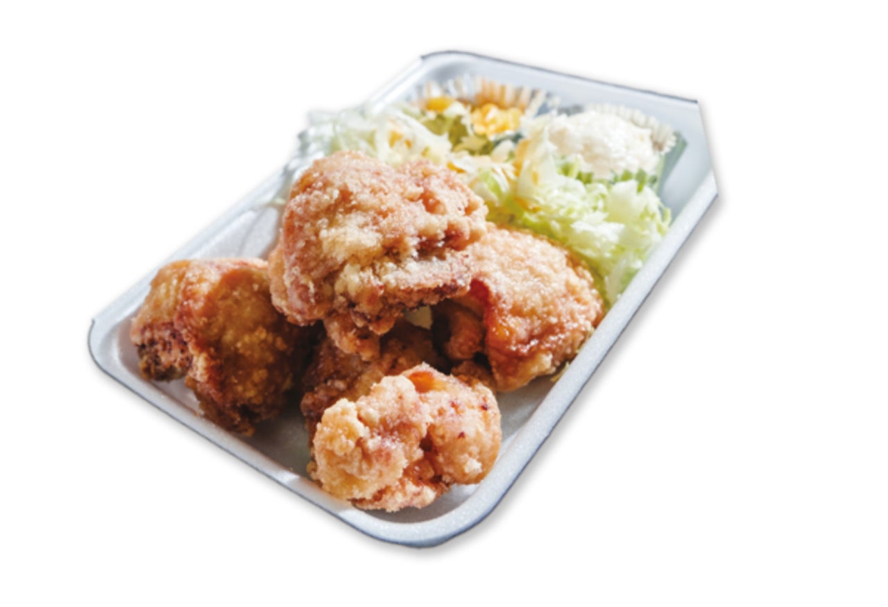 鶏笑平野瓜破店のモモからあげ弁当の写真