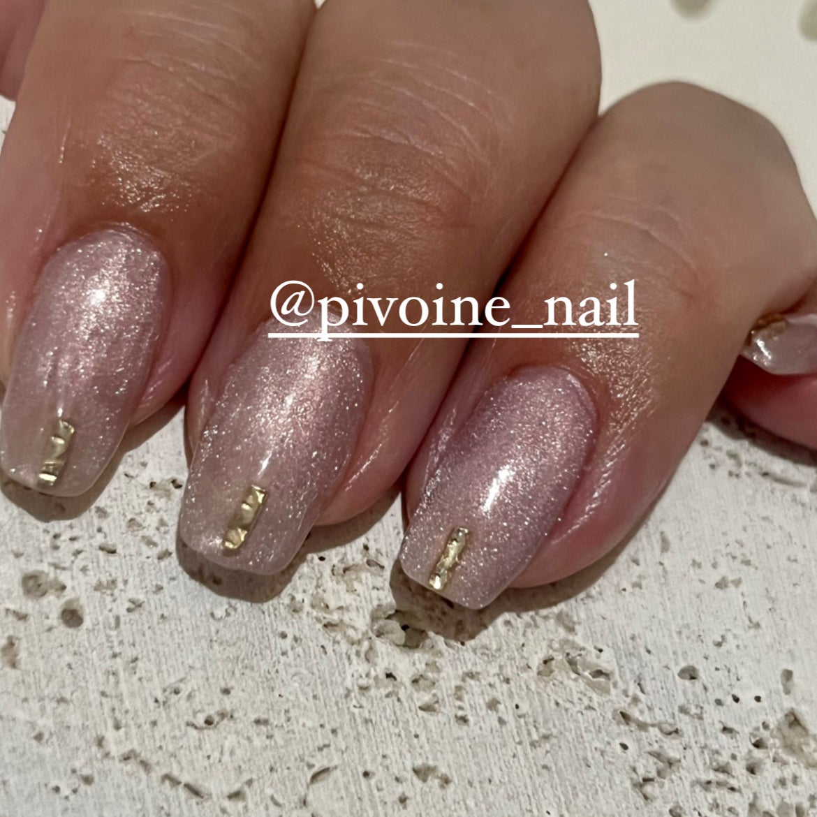 Pivoine nail _1枚目