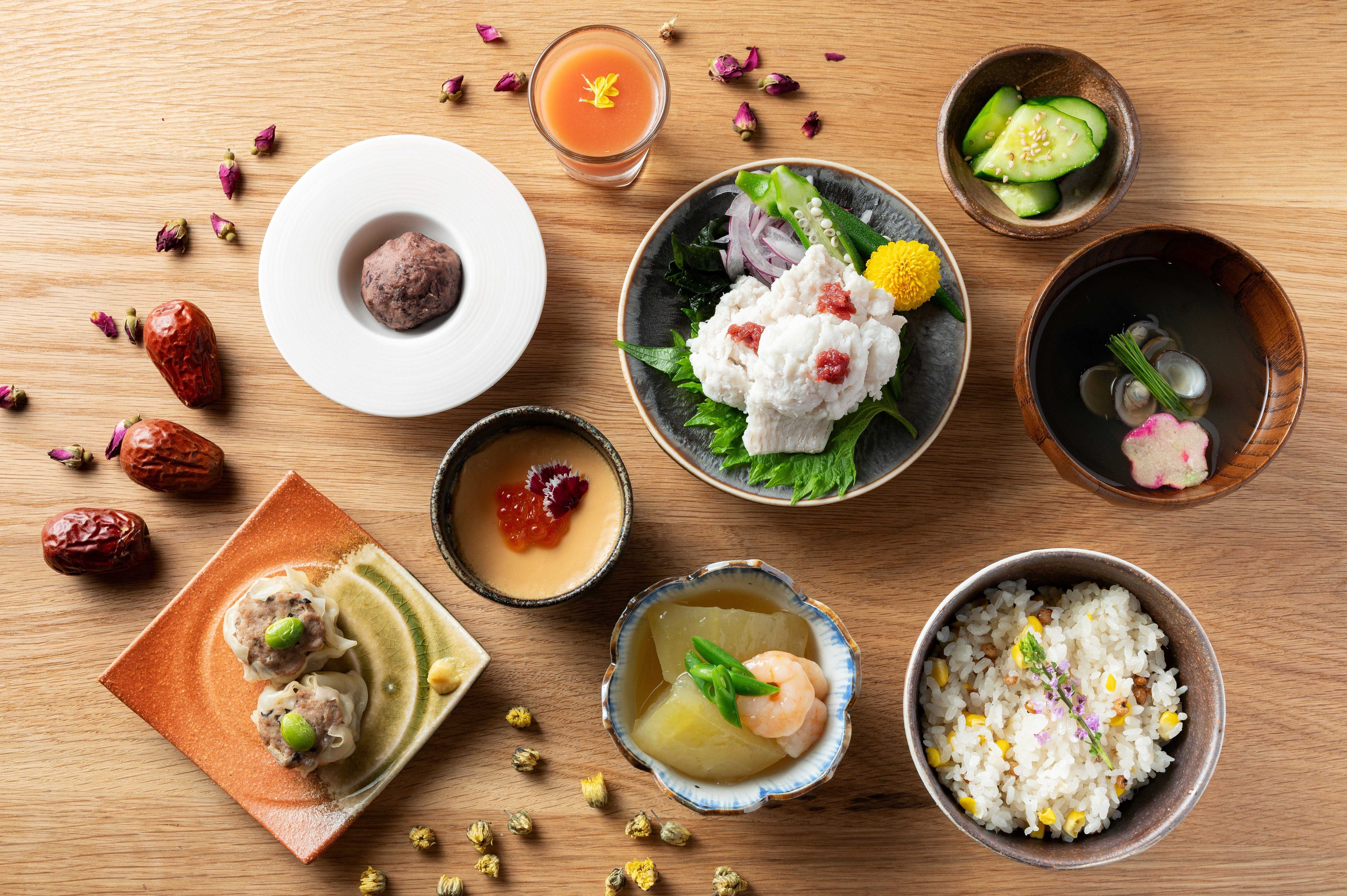Tiz庵善の心と身体を整える季節の薬膳ランチの写真