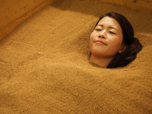 Tiz庵善の酵素浴　1回15～20分の写真