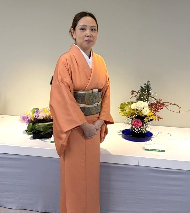 春の訪れを感じる岡山県華道展へ【岡山校】の写真