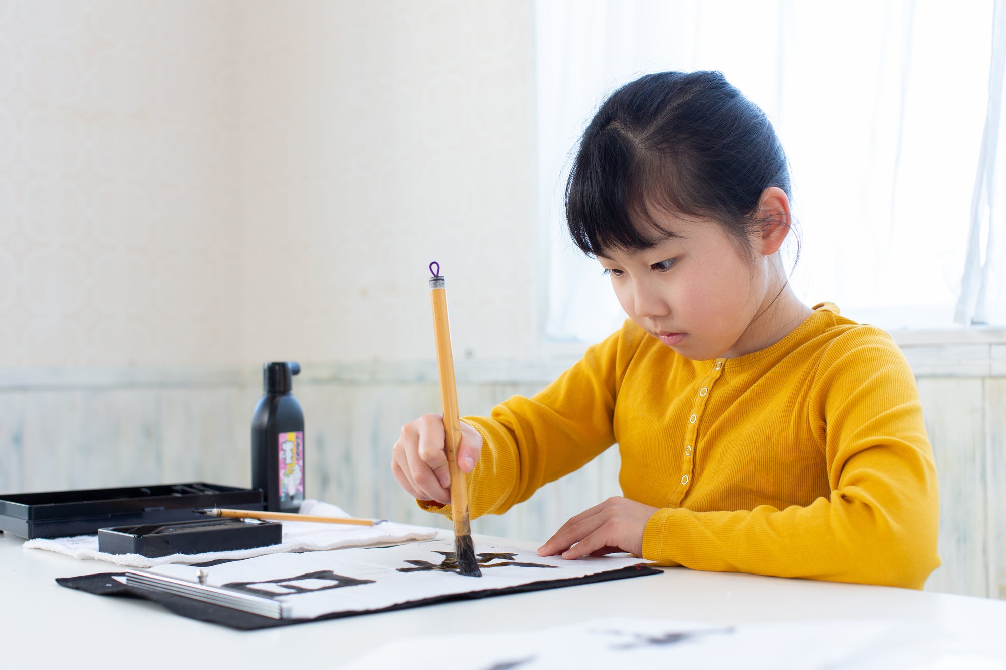 近藤書道教室の子供の部の写真
