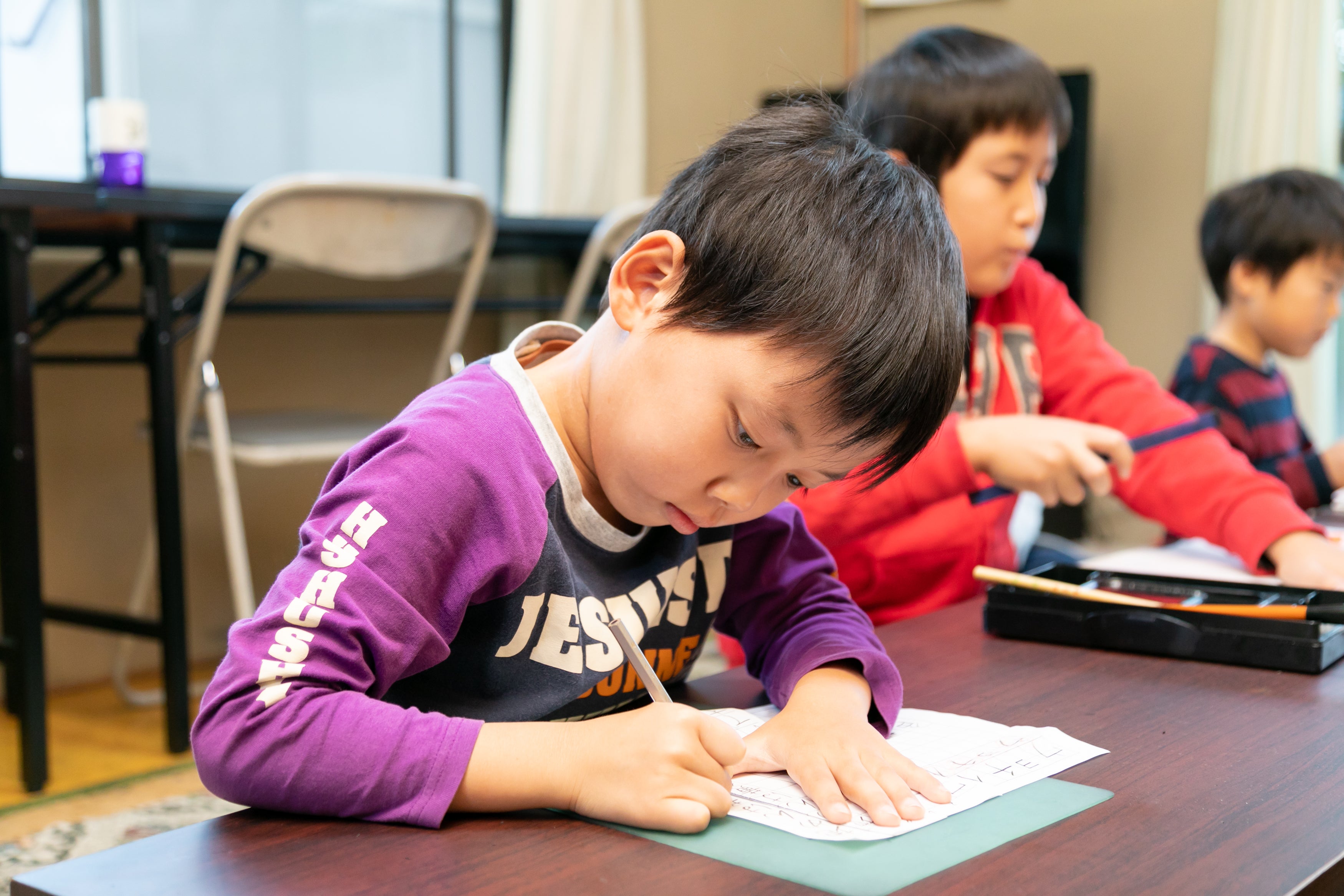 岳豊書道教室（板宿校）の【小学生・幼児】の写真