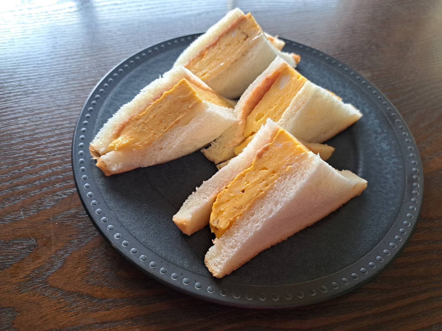 ほのぼのCafeそらのたまごサンドの写真