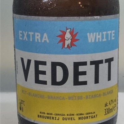 竹屋 遠田商店の🇧🇪VEDETT　VEDETT EXTRA WHITE ヴェデット エクストラ ホワイト　ｱﾙｺｰﾙ分4%    330mlの写真_2枚目