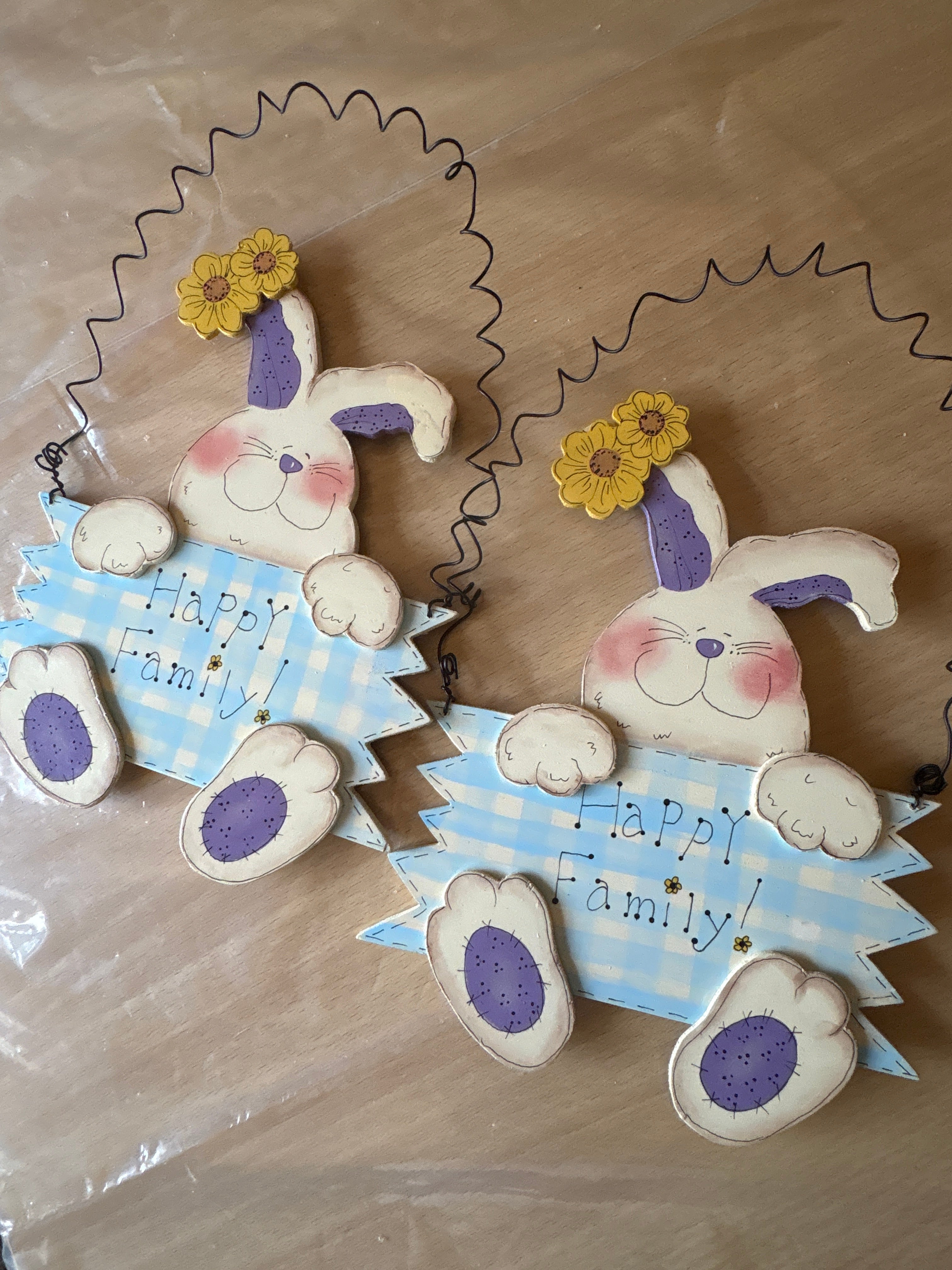 トールペイント商品 【パピーラビット】の写真