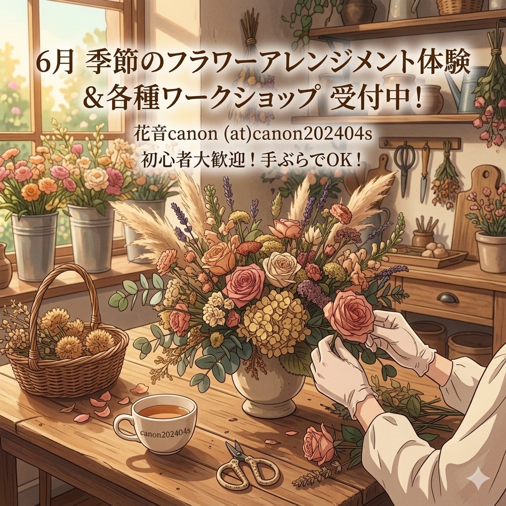 花音canon（ピアノ教室・フラワーアレンジメント教室）_2枚目