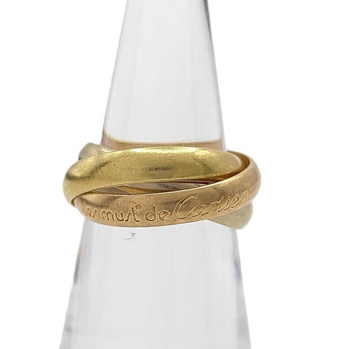 Cartier カルティエ トリニティリング K18 750をお買取りしました💍✨の写真