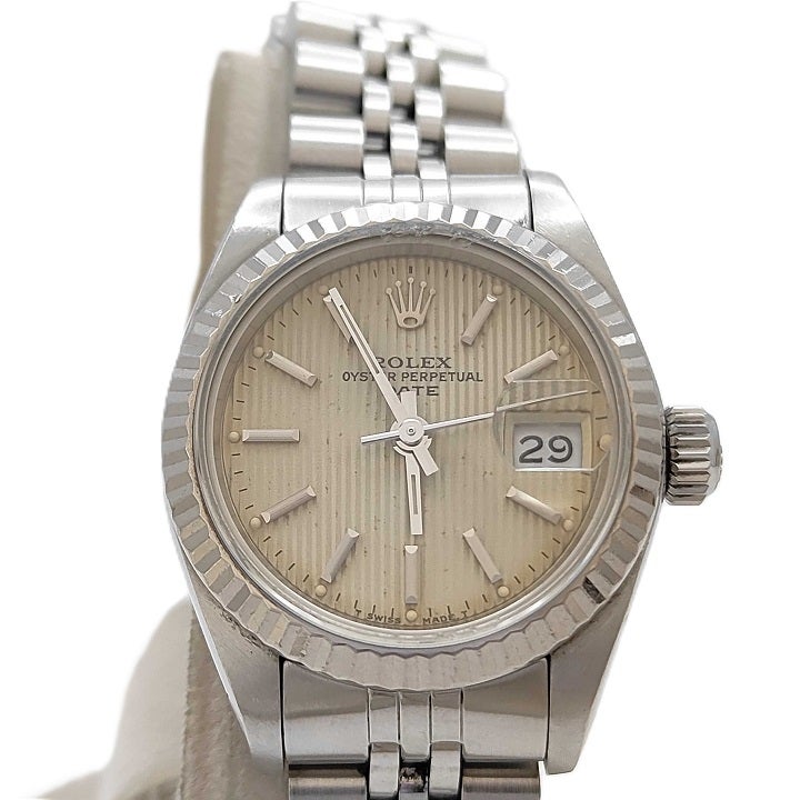ROLEX デイトジャスト 69174 タペストリー文字盤をお買取りしました⌚✨の写真