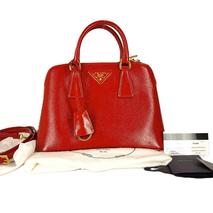 PRADA サフィアーノレザー 2WAY ハンドバッグ BL0838をお買取りしました👜✨の写真