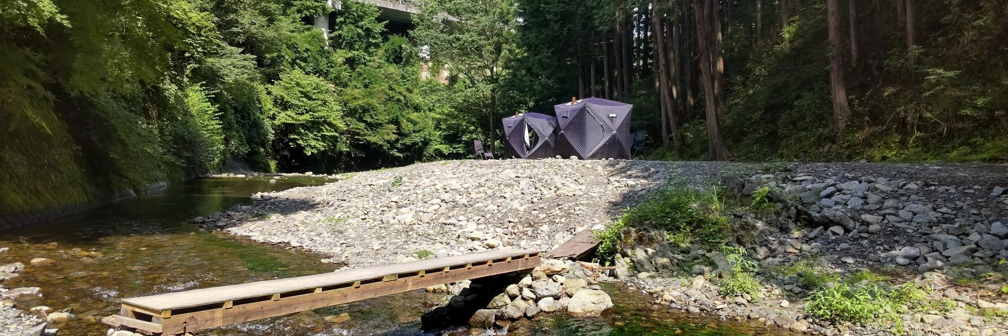 北秋川自然休暇村 テントサウナ