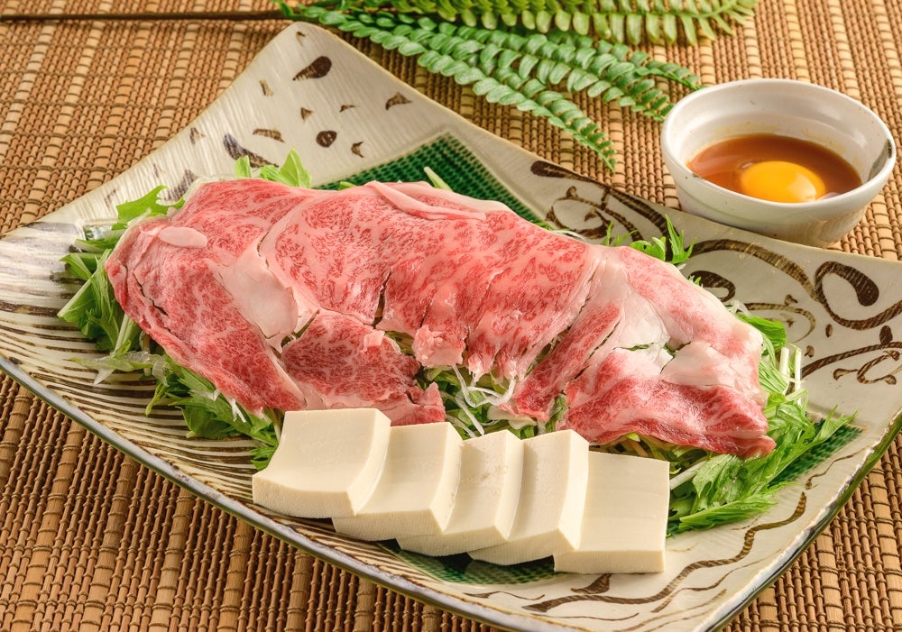 喜一途　KITTOの仙台牛の焼きしゃぶ ～雲丹たれ～の写真
