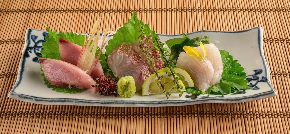 喜一途　KITTOの本日の超早　鮮魚三種盛り合わせの写真