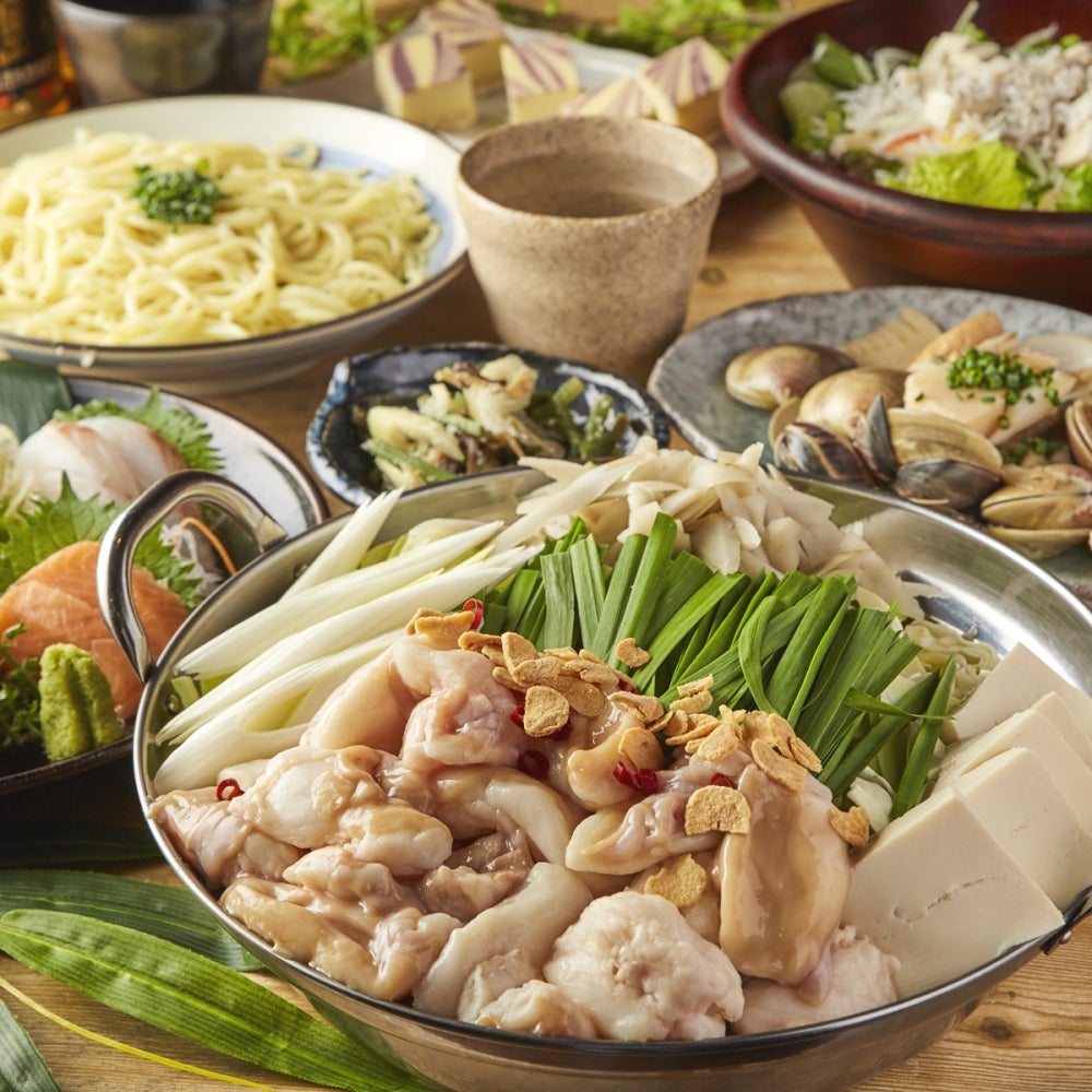 喜一途　KITTOの【松コース】3時間飲み放題！特製出汁のブリしゃぶや生本マグロ入り鮮魚の5点盛など全8品5500円の写真