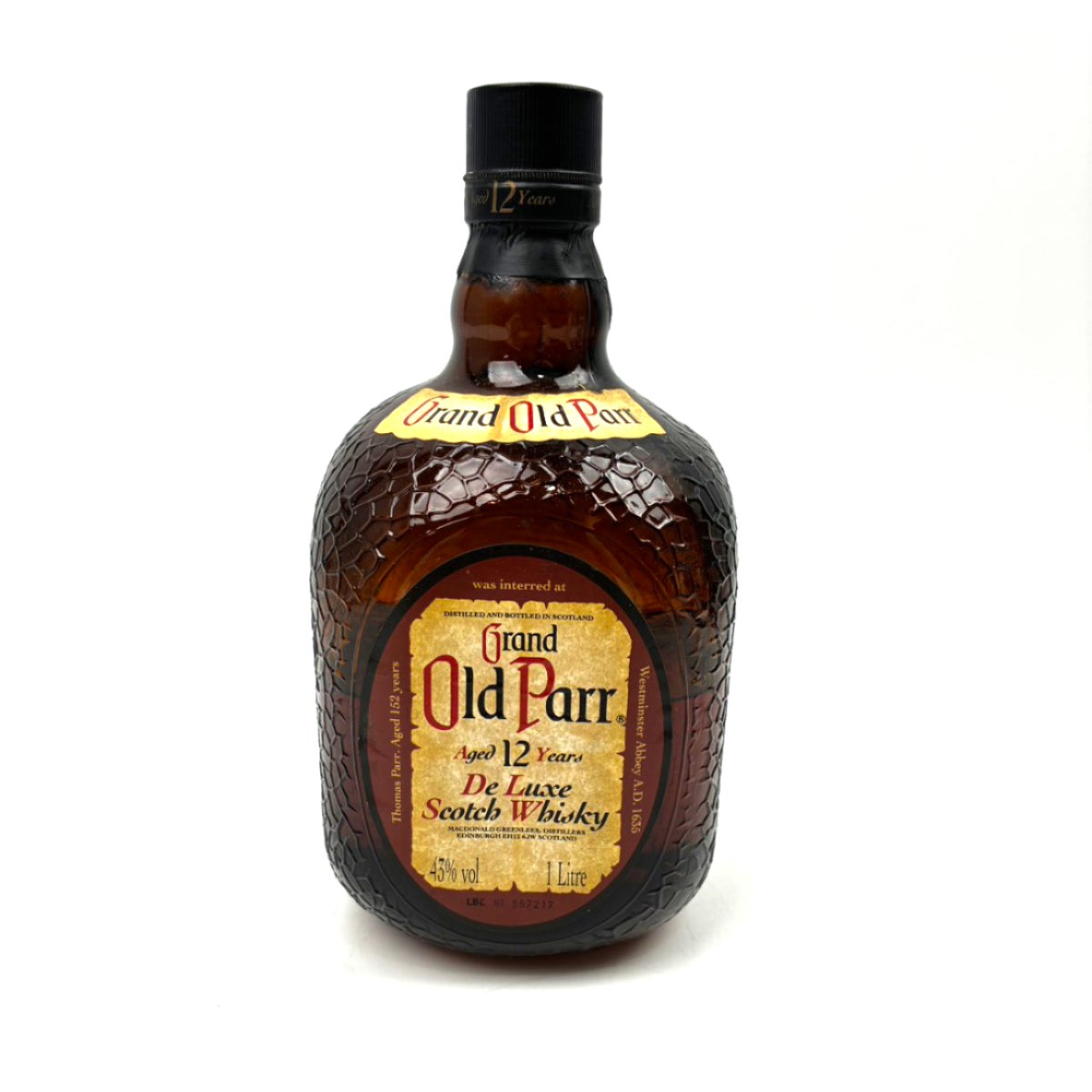 オールドパー 12年/スコッチウイスキー/Grand Old Parr お買取りいたしました！の写真