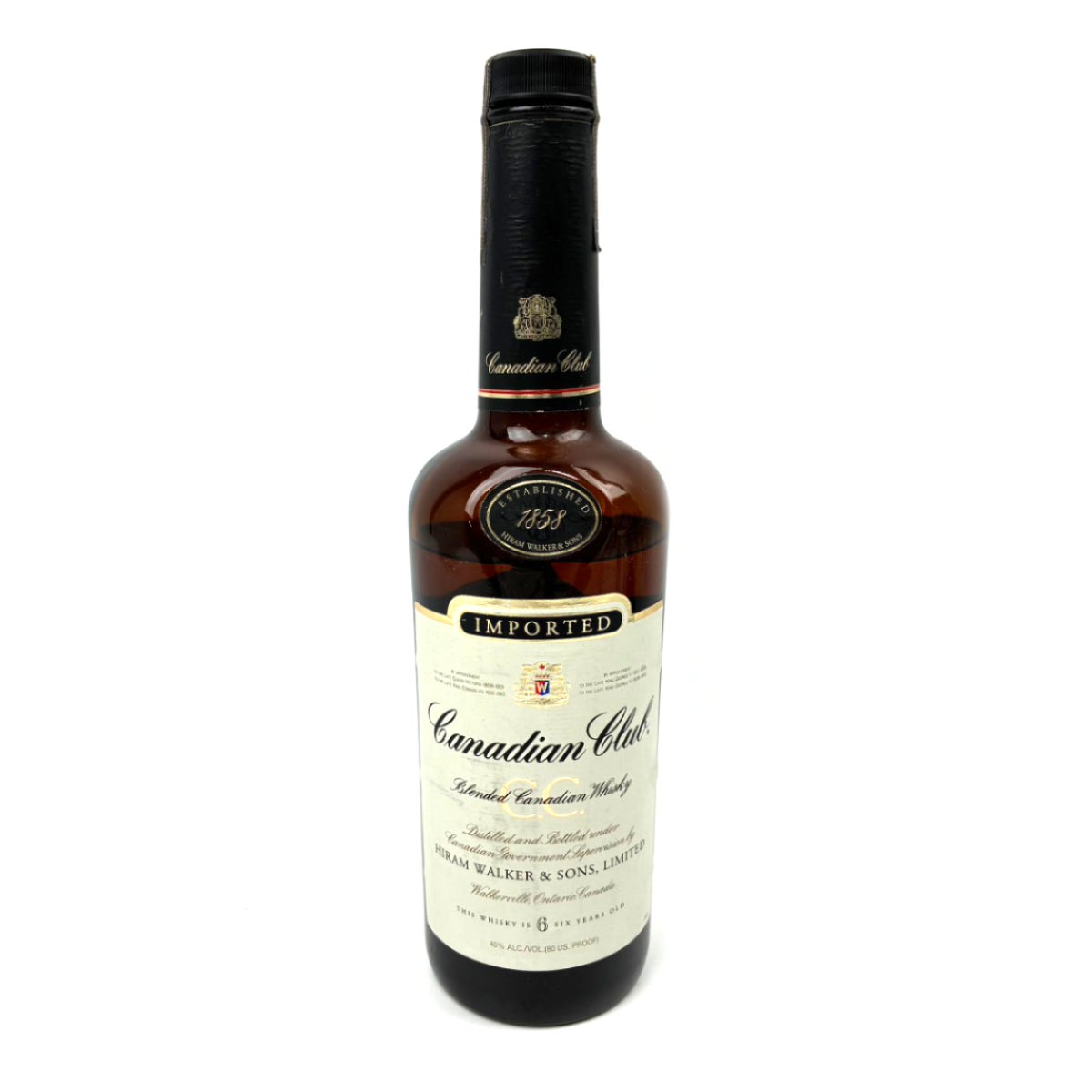 Canadian Club カナディアンクラブ 6年 スコッチ ウイスキーをお譲りいただきました！の写真
