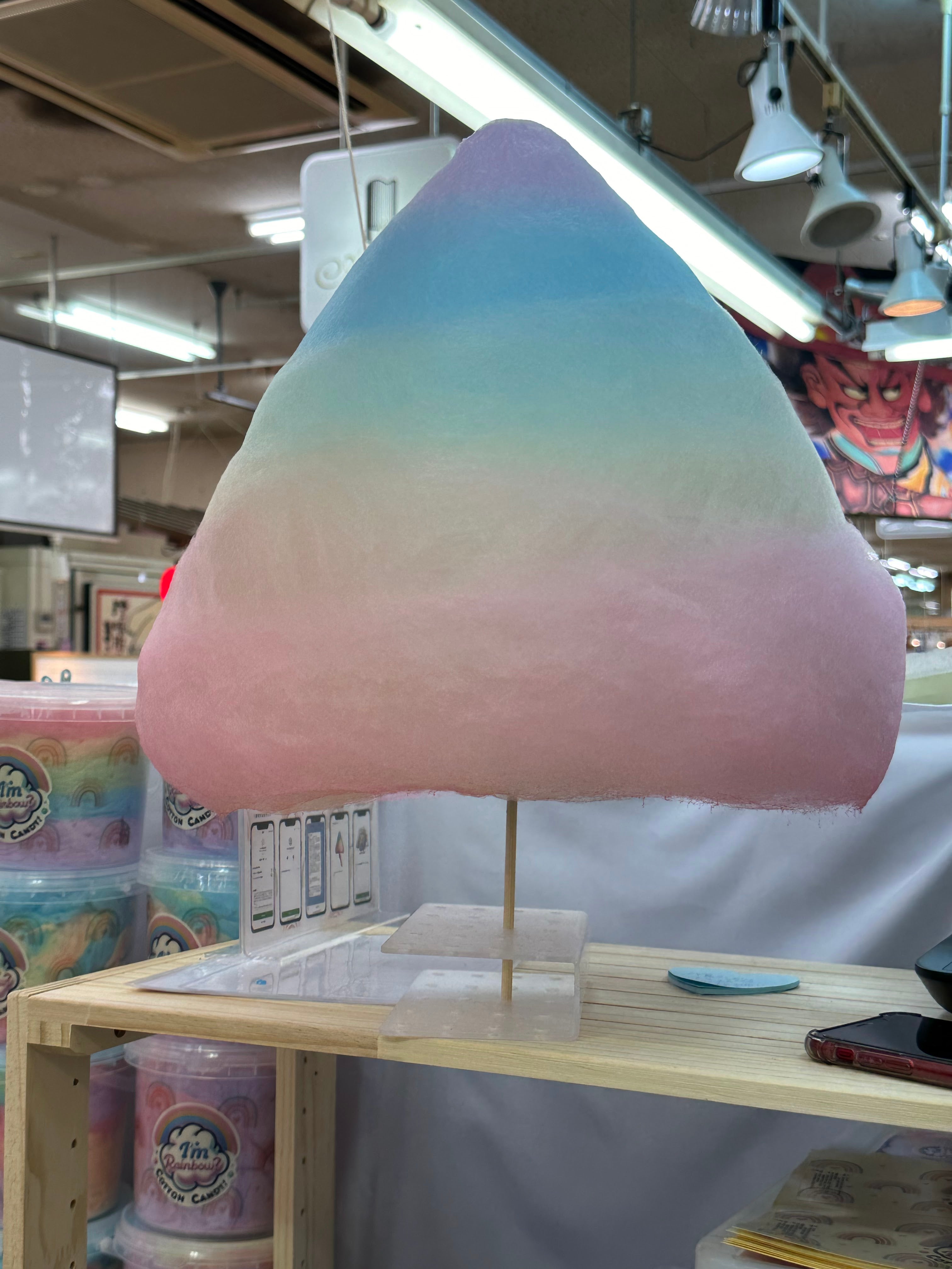 Im Rainbow?のコットン レインボー キャンディーの写真