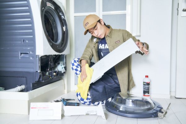 エシカルノーマル久留米中央の洗濯機クリーニングの写真