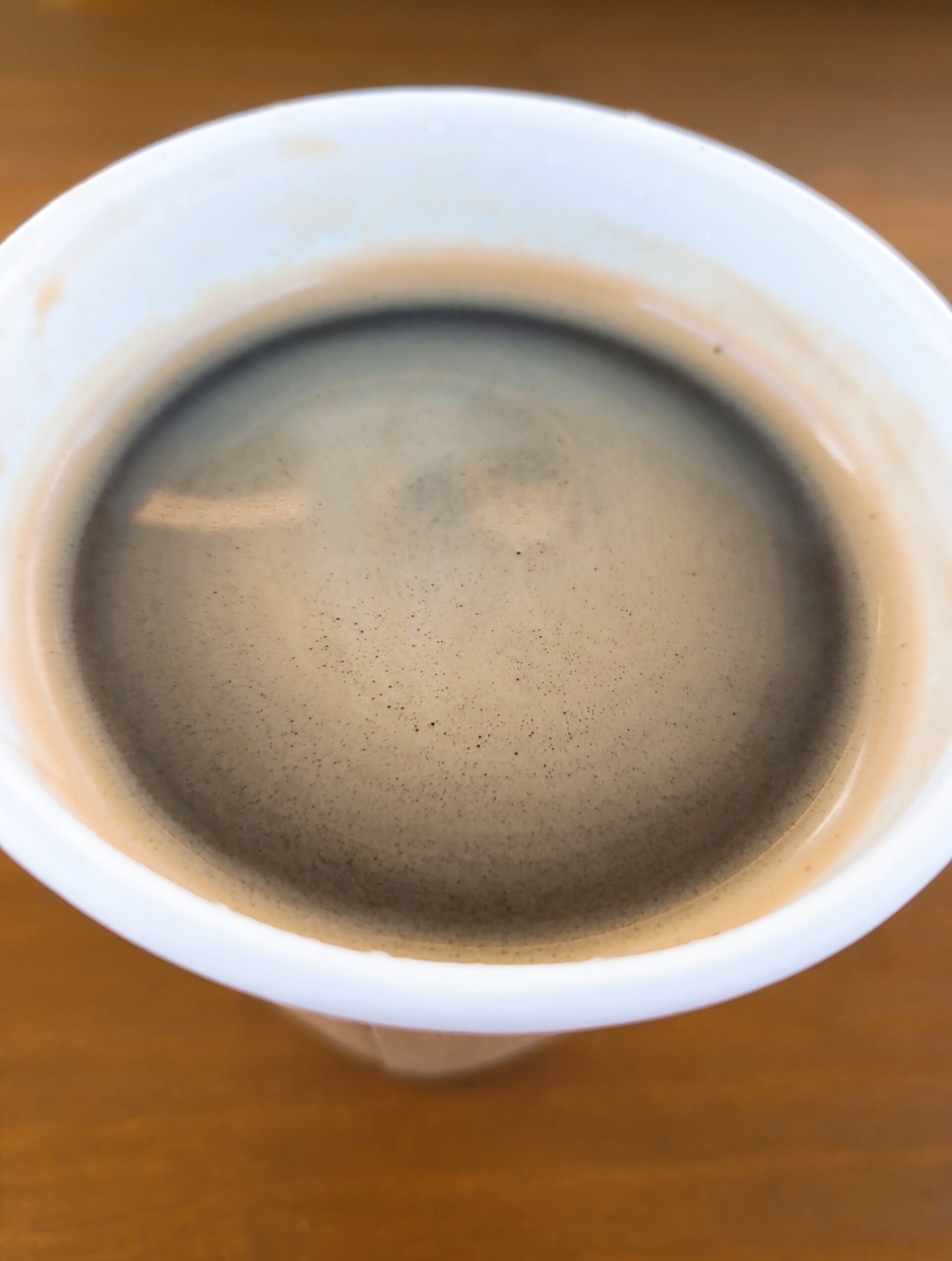 dan cafeのホットコーヒーの写真