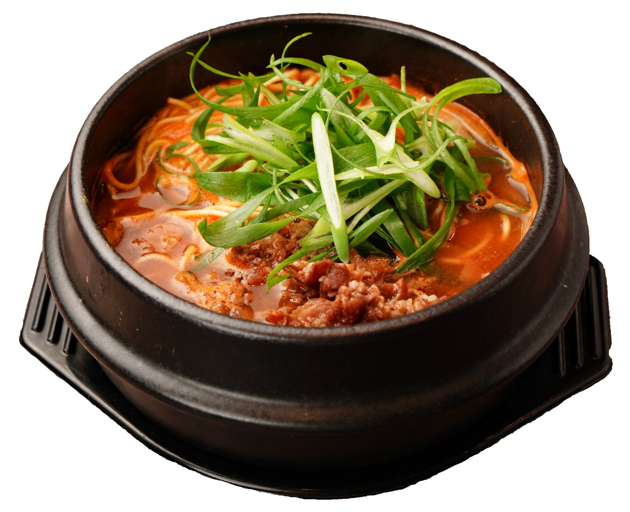 ホルモンらーめん8910赤坂店の元祖カルビラーメン赤　Beef Rib Ramen-Red- 卡爾比拉麵 紅 갈비 라멘 레드の写真