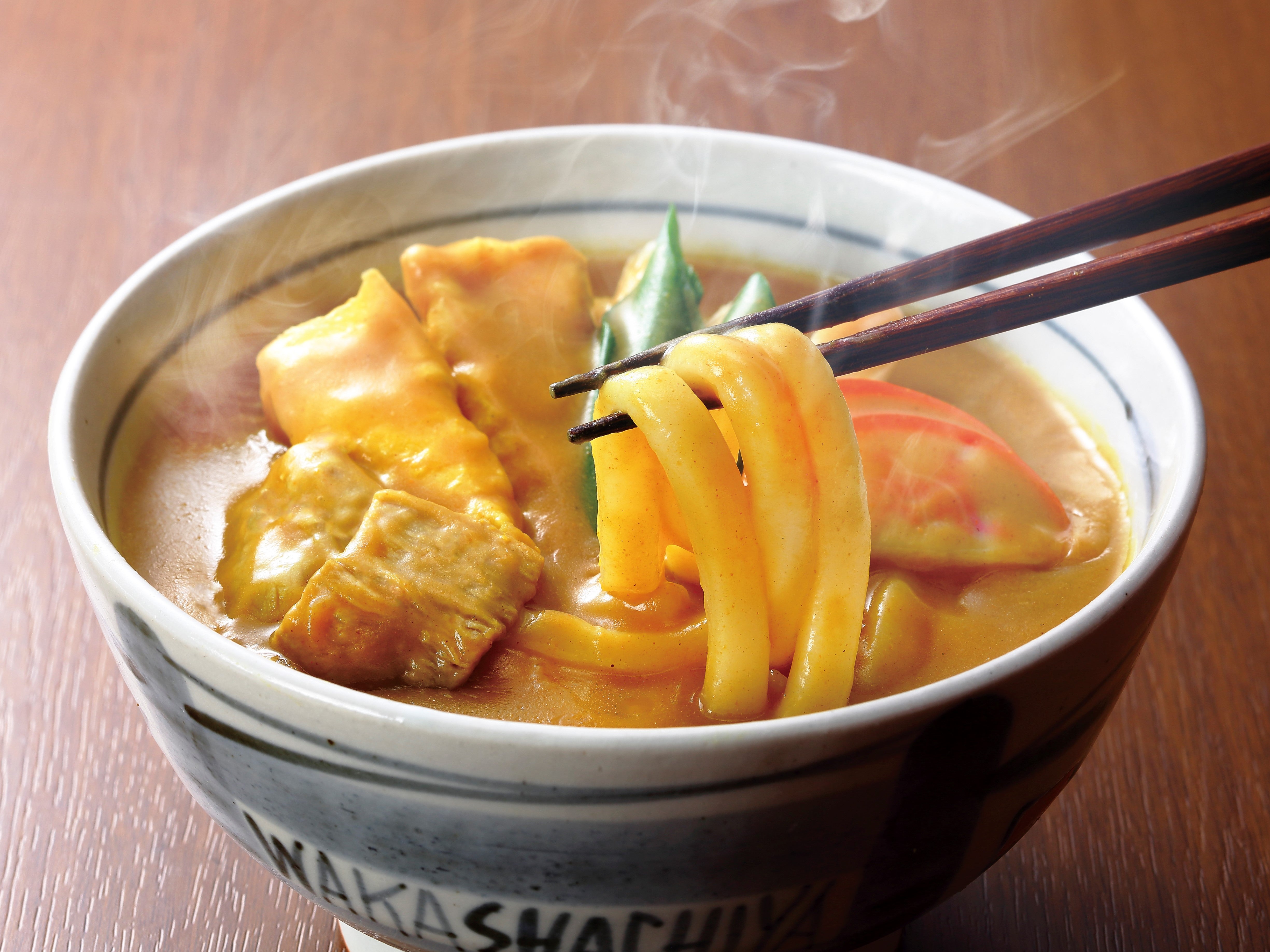 若鯱家 錦店の名物カレーうどんの写真