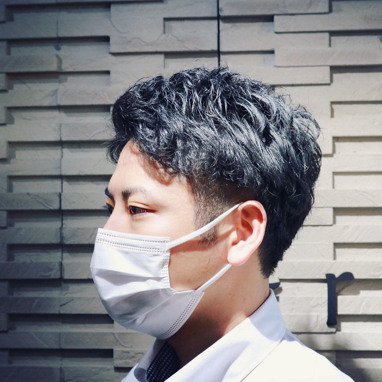hair crew From-Oのポイントパーマの写真