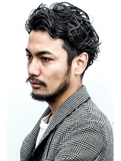 hair crew From-Oのパーマの写真